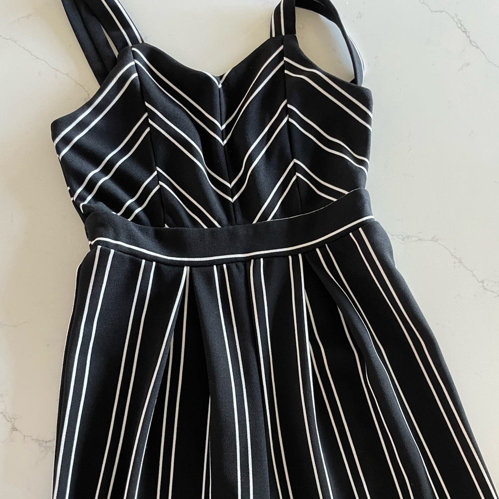 Buckle girls wide leg romper